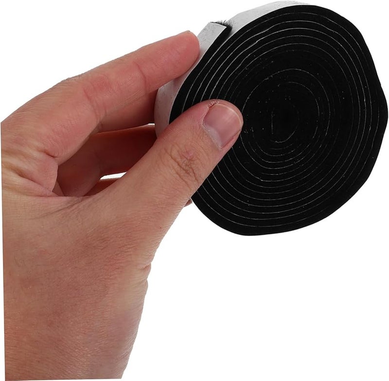 High Density Foam Weather Stripping Door Seal Strip Self Adhesive Insulation Soundproofing Smoke Seal - Image 4
